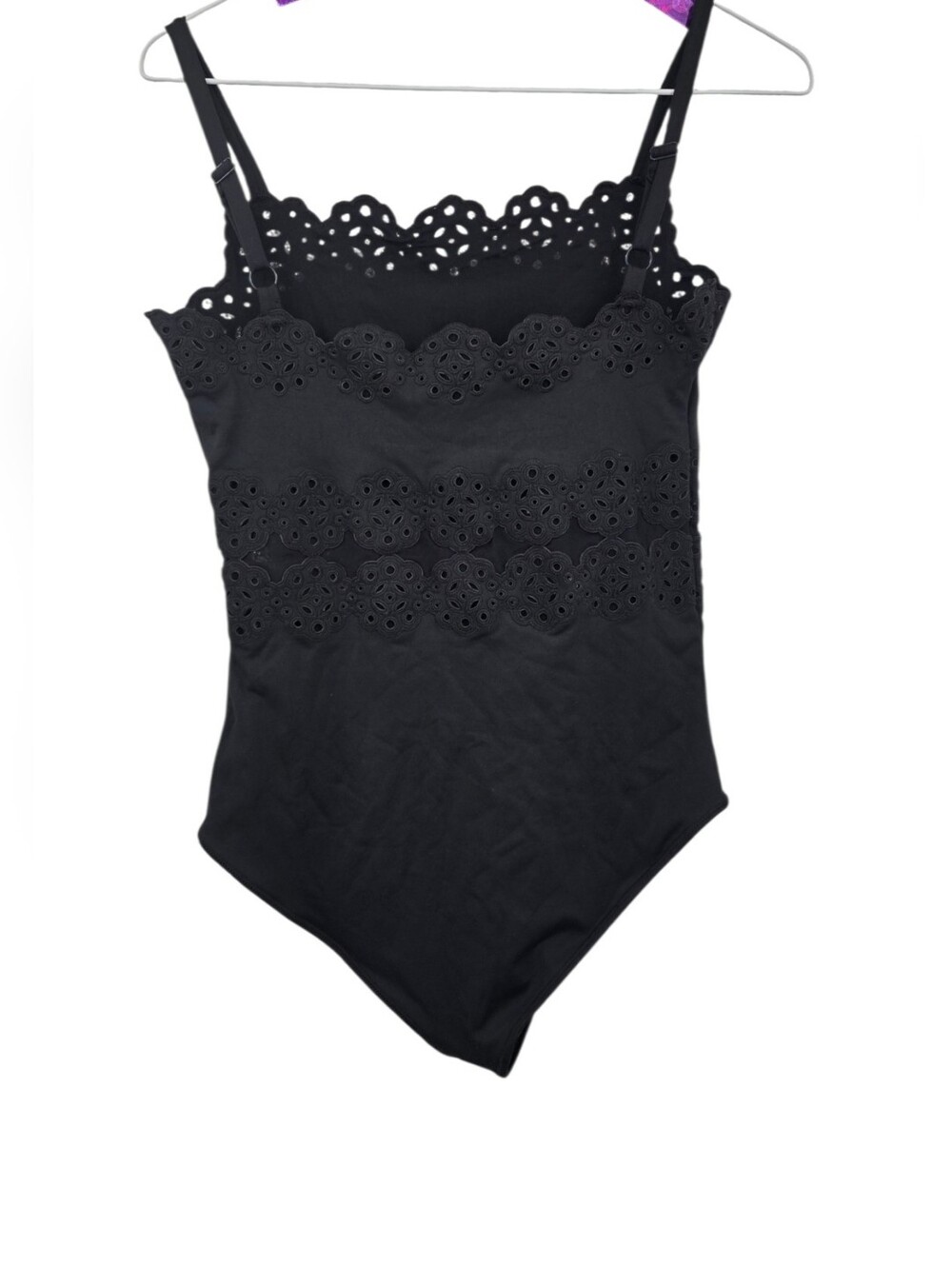 Sea New York Scallop Black Swimsuit XS - Picture 5 of 6